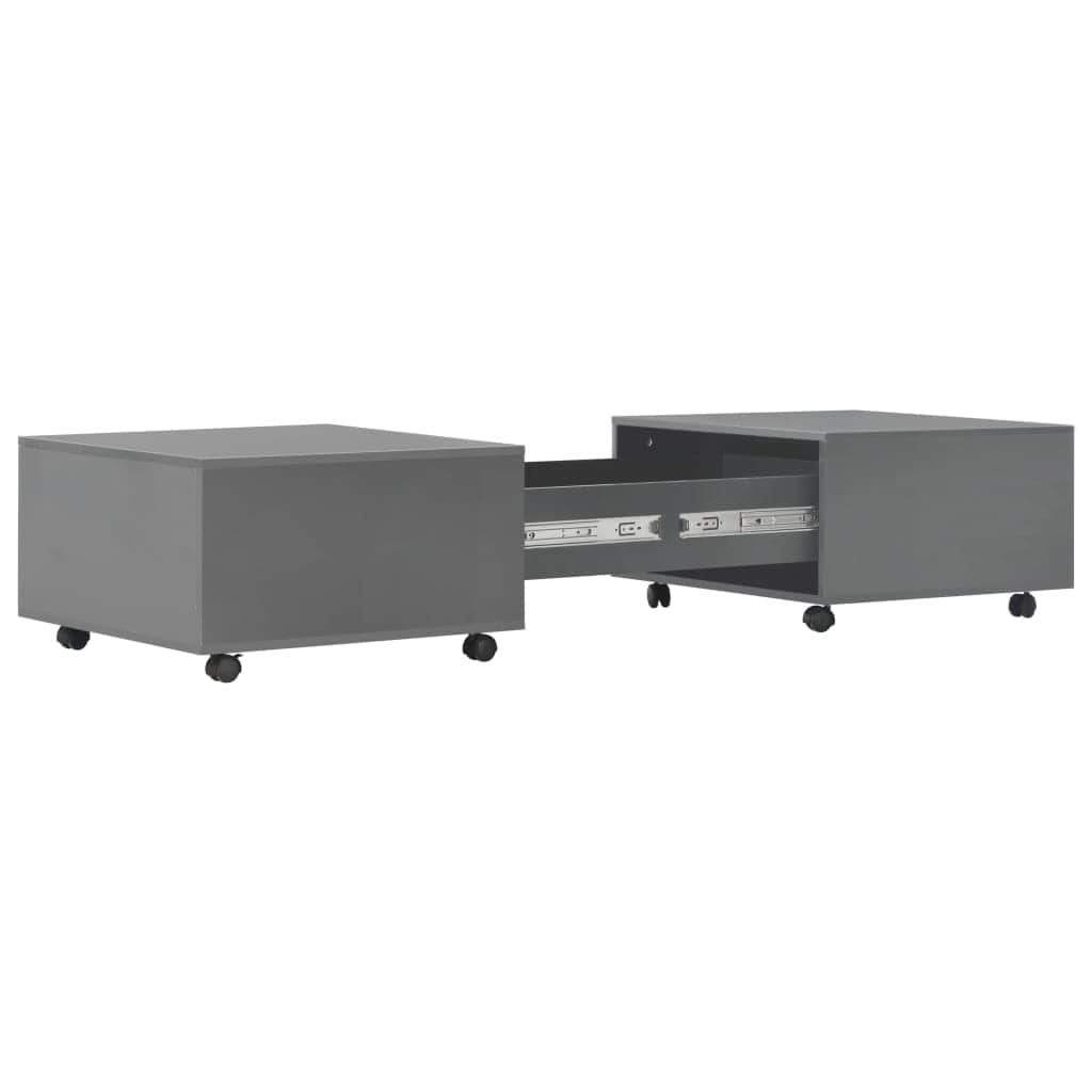 Coffee Table High Gloss Grey