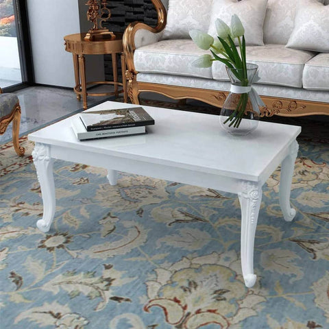 Coffee Table High Gloss White