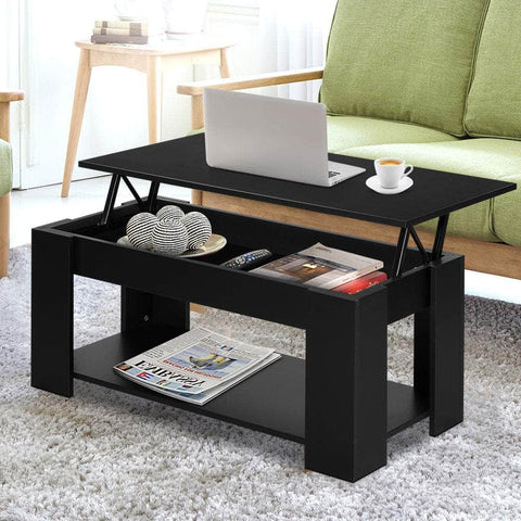 Coffee Table Lift-Top Coffee Table Black