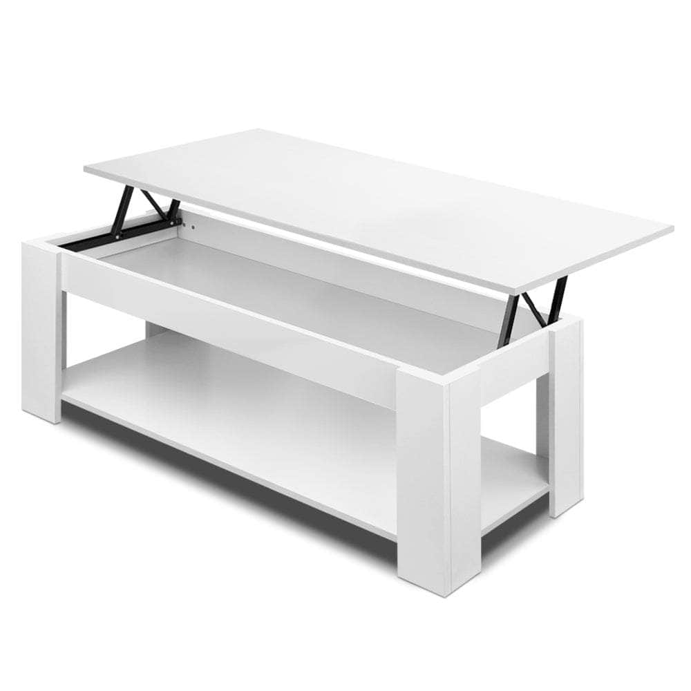 Coffee Table Lift-Top Coffee Table White