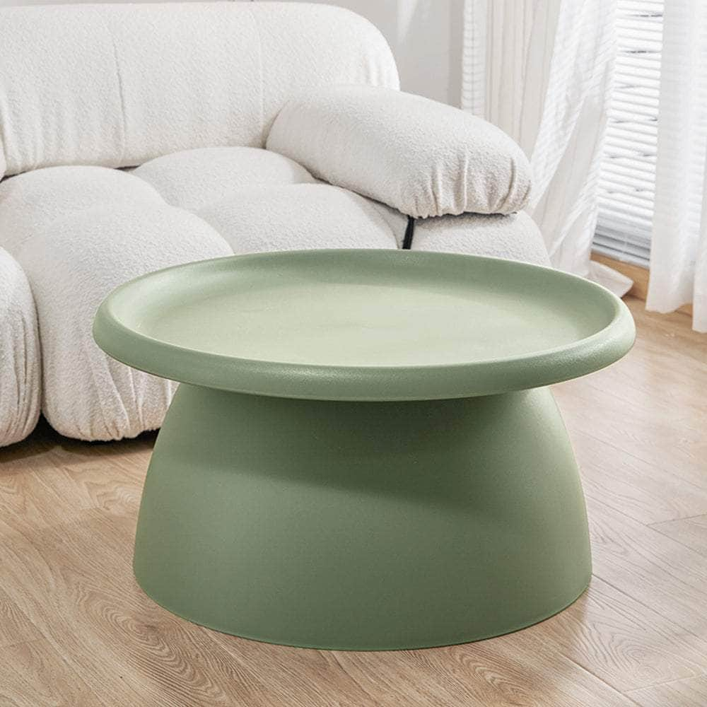 Coffee Table Mushroom Nordic Round Large Side Table 70CM WH/GR/YE/PK/GY/RD