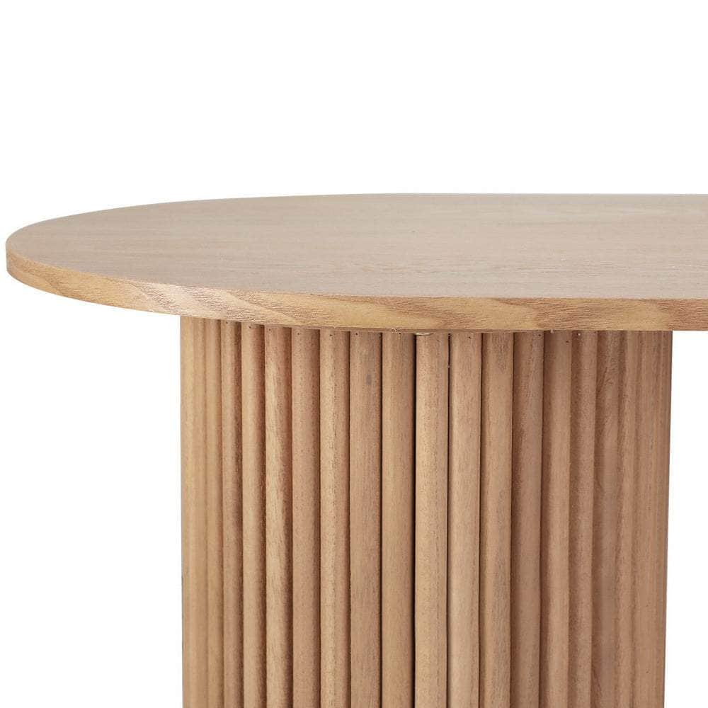 Coffee Table Oval 100Cm Pine Samuel