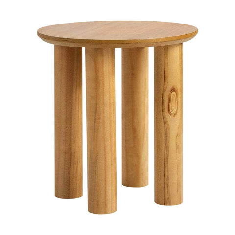 Coffee Table Side End Tables Round Wooden