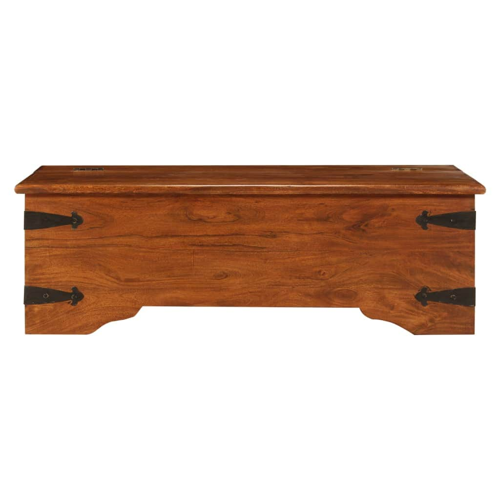 Coffee Table Solid Acacia Wood Sheesham Finish