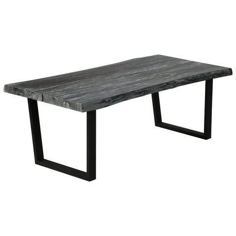 Coffee Table Solid Mindi Wood Grey