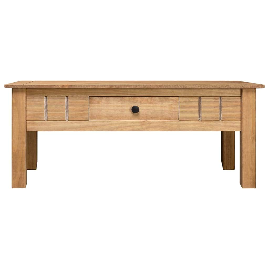 Coffee Table Solid Pine Wood Panama Range