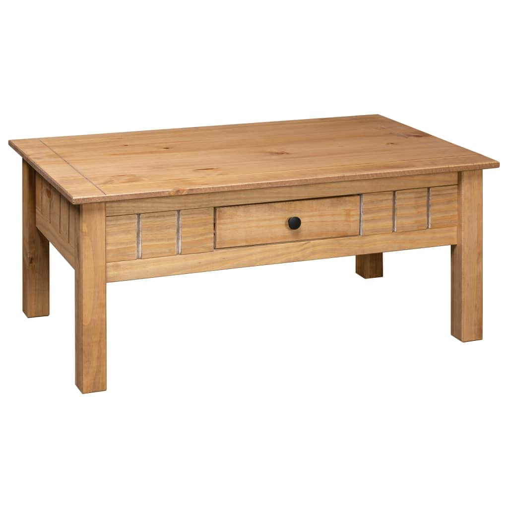 Coffee Table Solid Pine Wood Panama Range