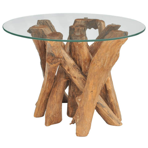 Coffee Table Solid Teak 60 cm