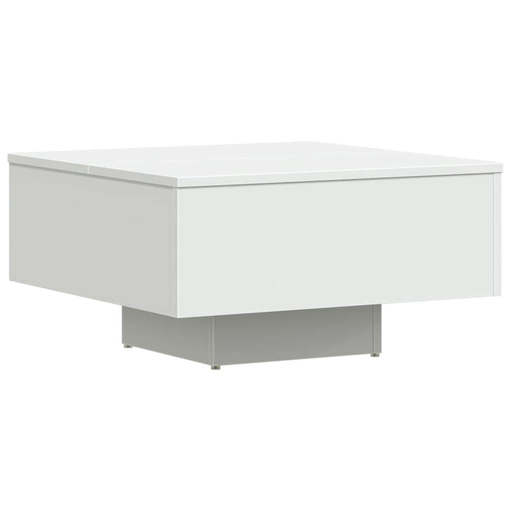 Coffee Table White, Engineered Wood