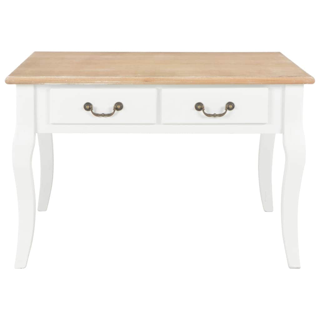 Coffee Table White Wood