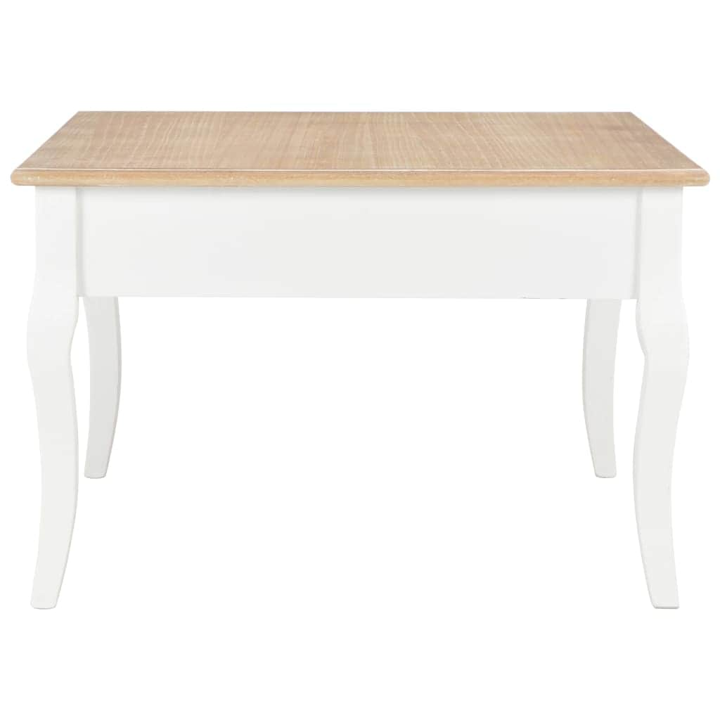 Coffee Table White Wood