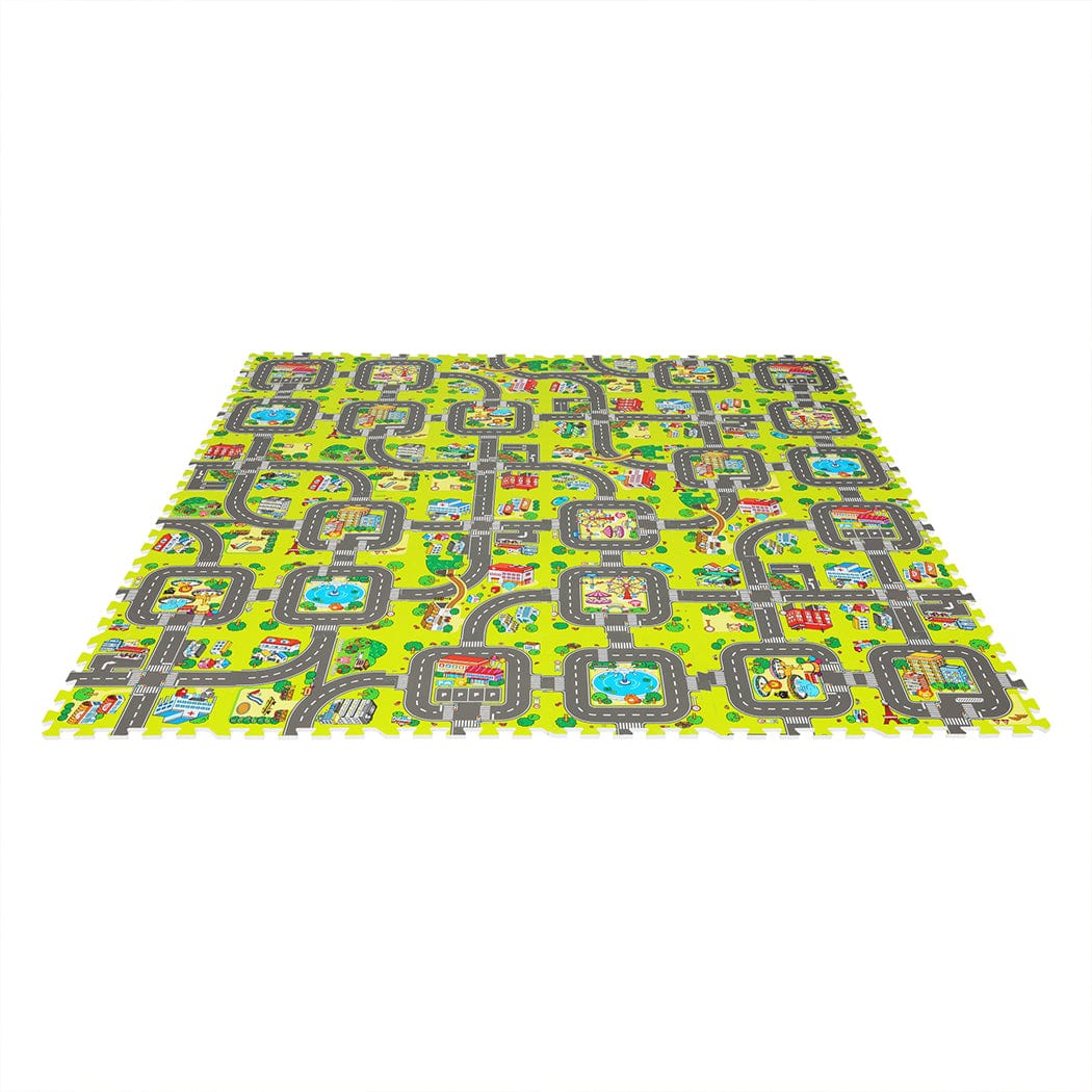 Colorful Child Rug: 9 & 36PCS  Foam Carpet for Engaging Play and Learning