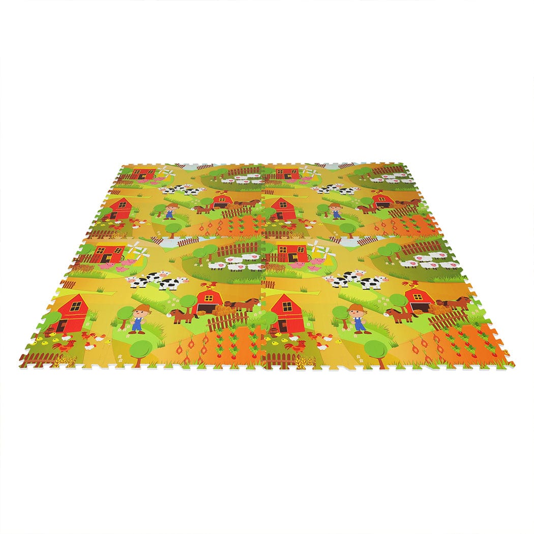 Colorful Child Rug: 9 & 36PCS  Foam Carpet for Engaging Play and Learning