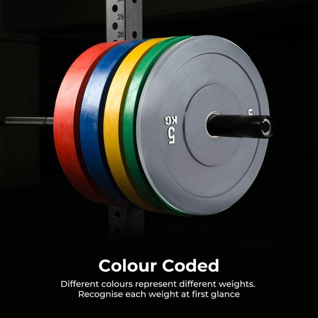 Colour Bumper Plate 10Kg X 2 Green