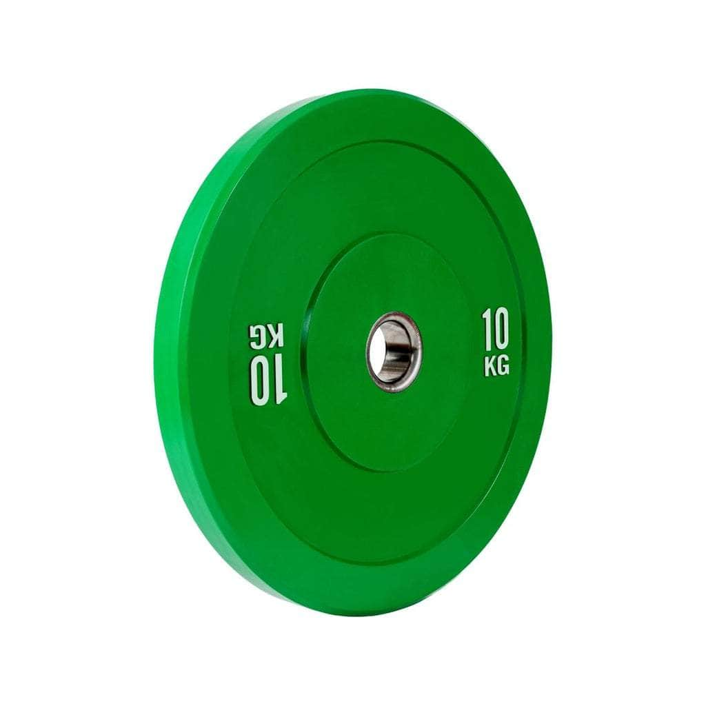 Colour Bumper Plate 10Kg X 2 Green