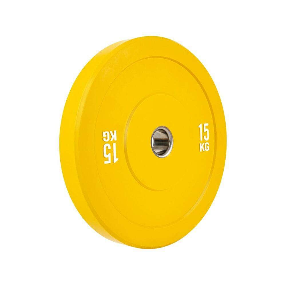 Colour Bumper Plate 15Kg Yellow