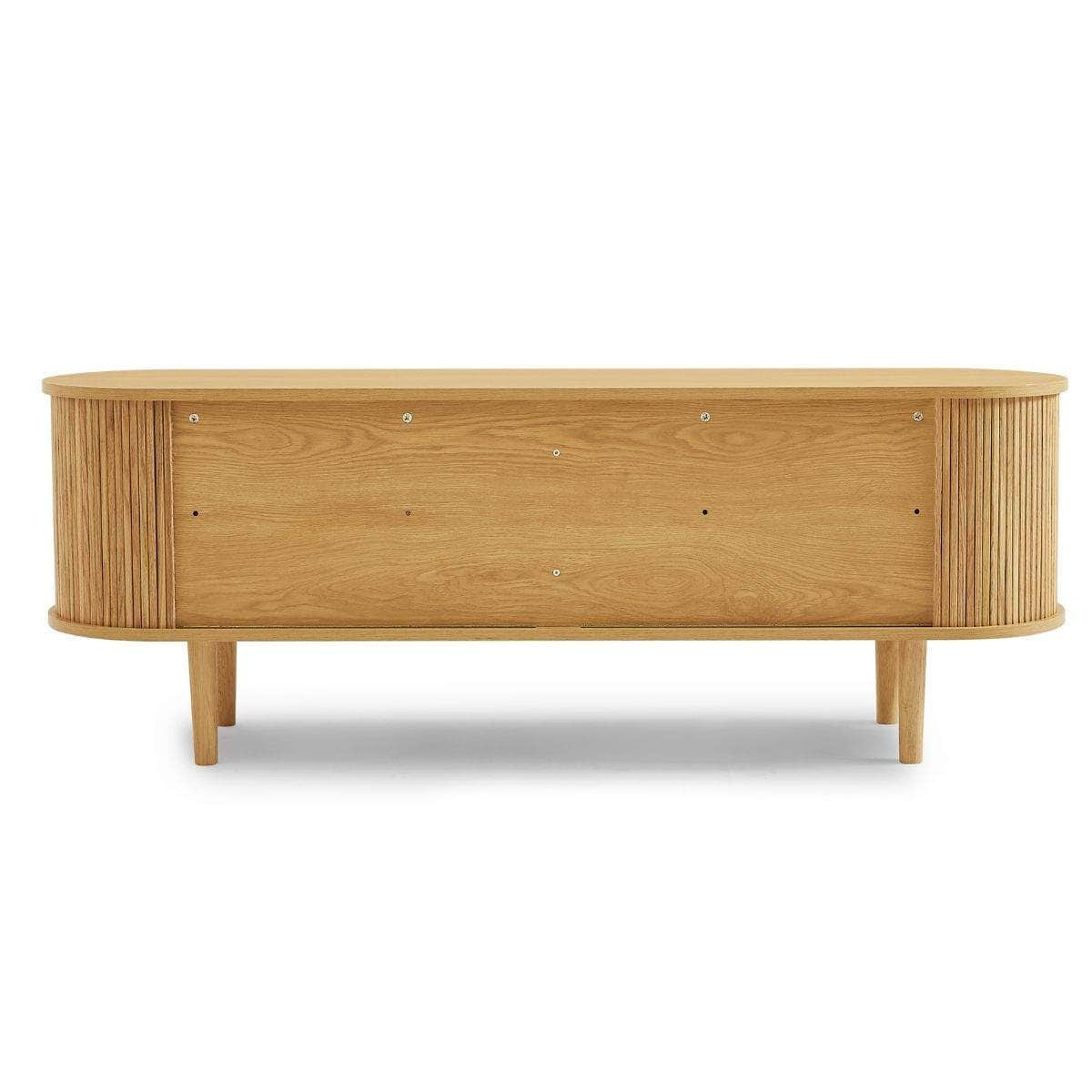 Column Tv Stand In Natural 160Cm