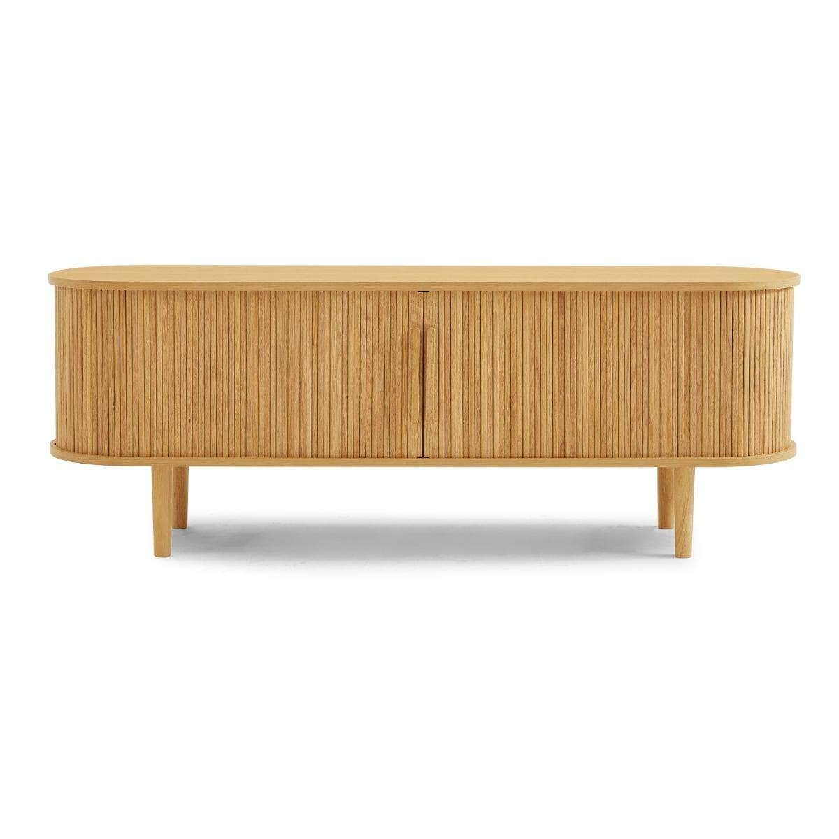 Column Tv Stand In Natural 160Cm