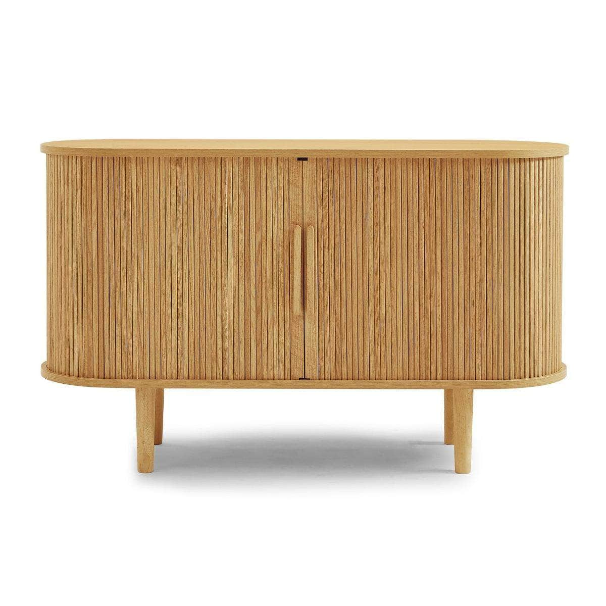 Column Wooden Sideboard Table In Natural