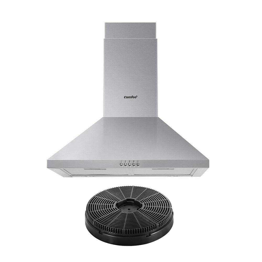 Comfee Rangehood 600Mm Stainless Steel Canopy With 2 Pcs Filter Replacement Combo