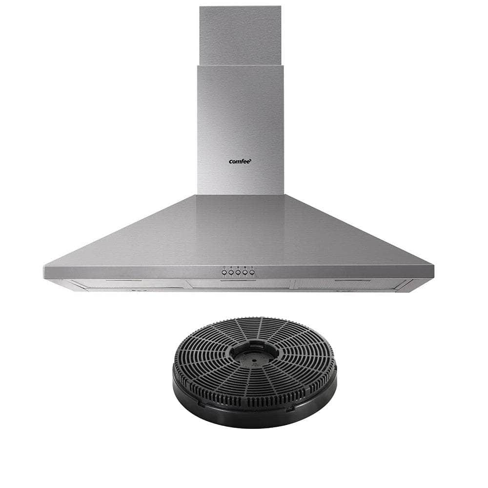 Comfee Rangehood 900Mm Stainless Steel Canopy With 2 Pcs Filter Replacement Combo