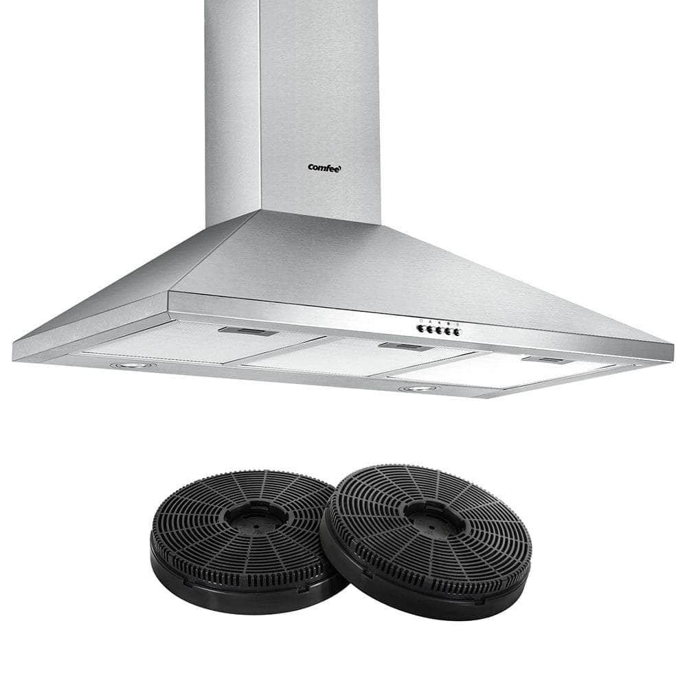 Comfee Rangehood 900Mm Stainless Steel Canopy With 2 Pcs Filter Replacement Combo