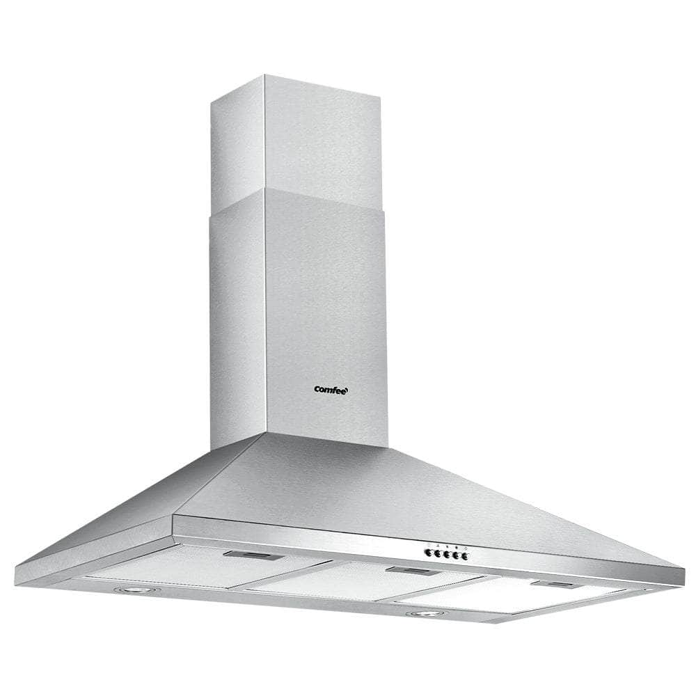 Comfee Rangehood 90cm Range Hood Stainless Steel Home Kitchen Canopy Vent,Adjustable