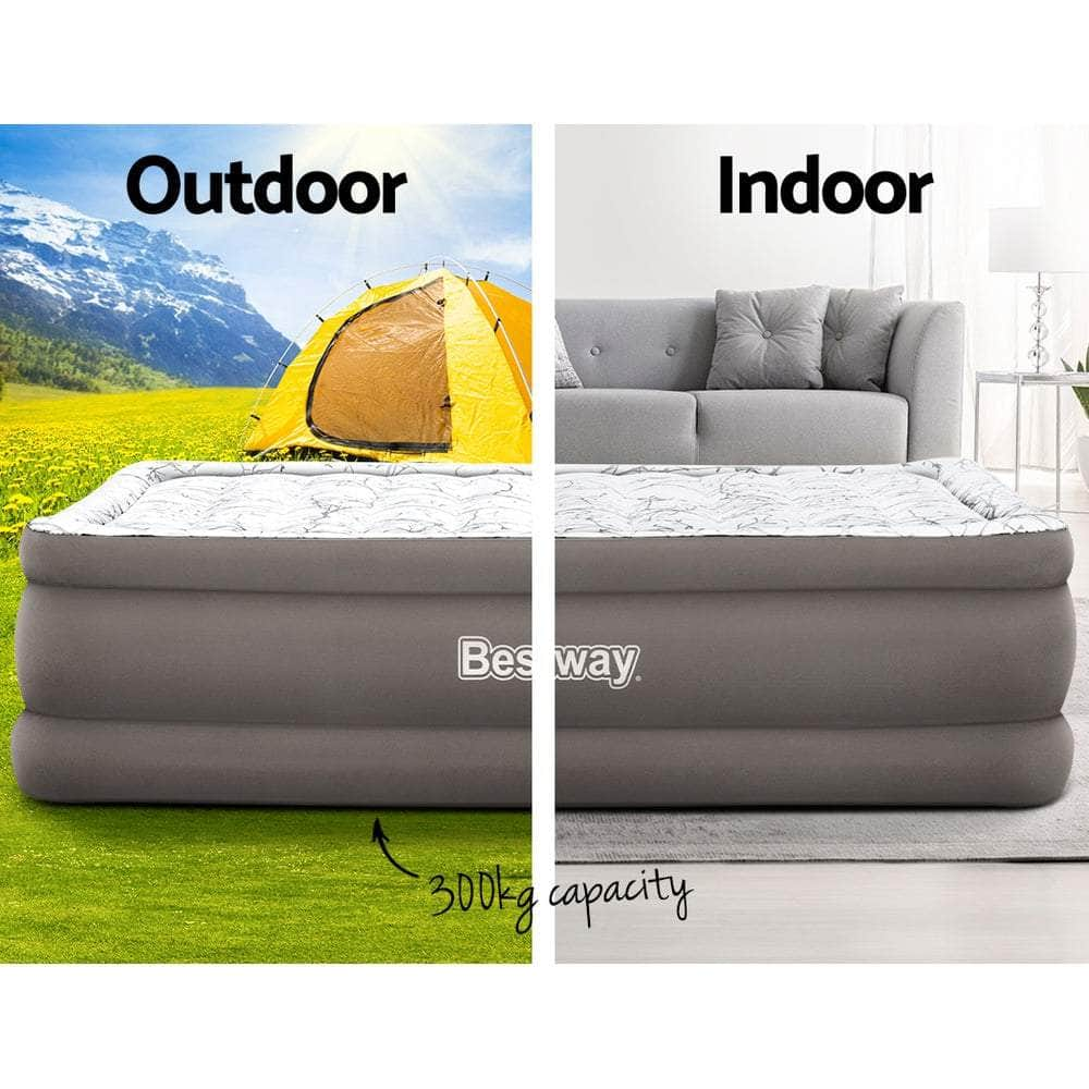 Comfortable Single Size Inflatable Air Mattress for Camping