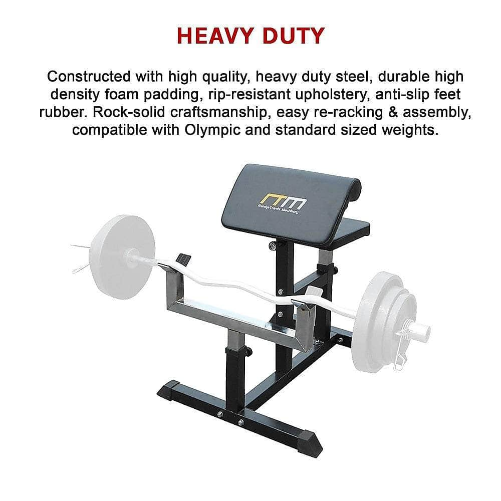 Commercial Preacher Curl Bench - Bicep Trainer