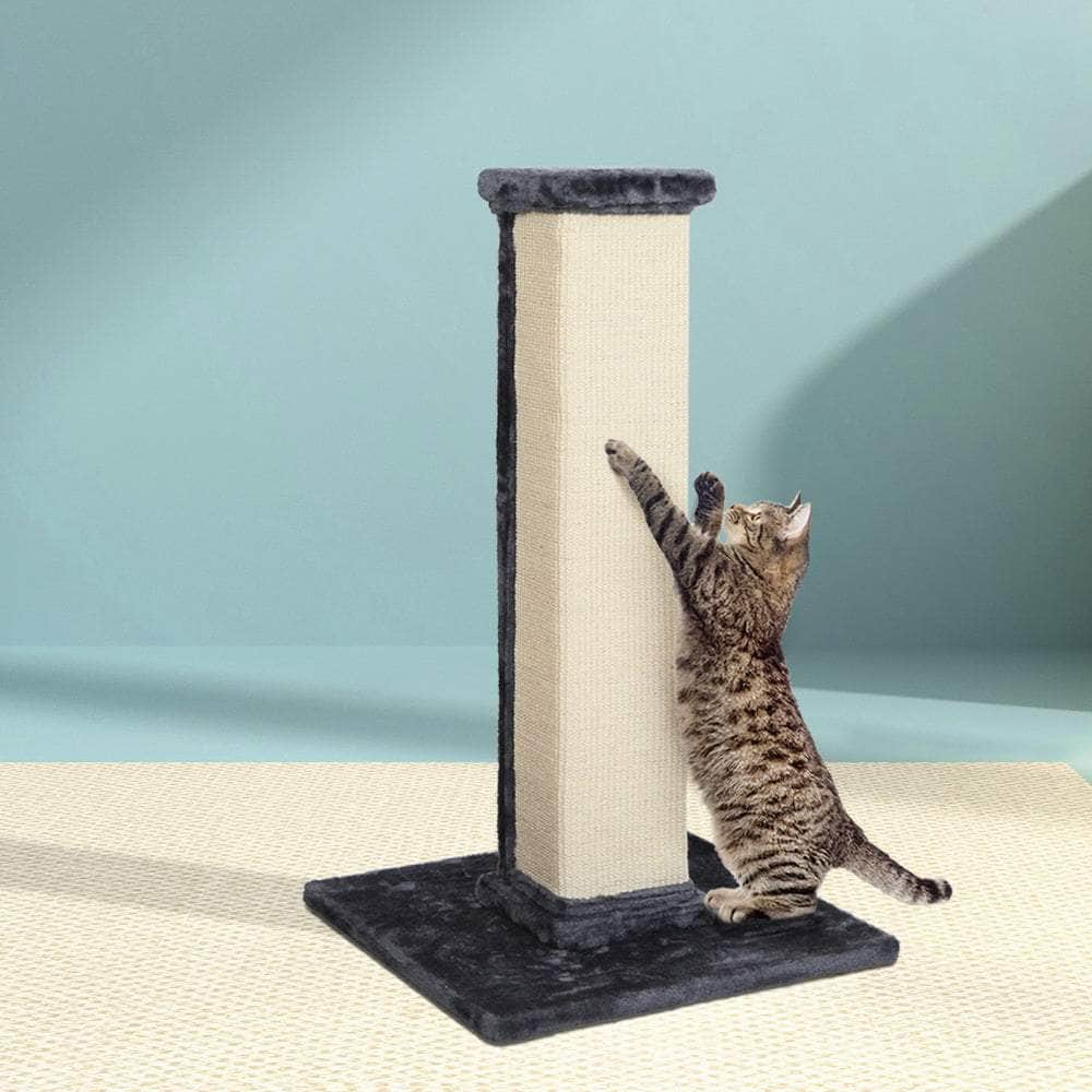 Compact Cat Tree Tower with Scratching Posts - 92cm