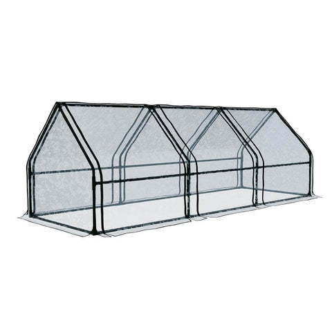 Compact Greenhouse: 270x92cm PVC Flower Garden Haven