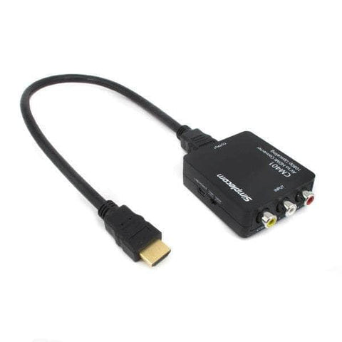 Composite Av Cvbs 3Rca To Hdmi Video Converter 1080P Upscaling