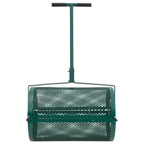 Compost Spreader Green Steel