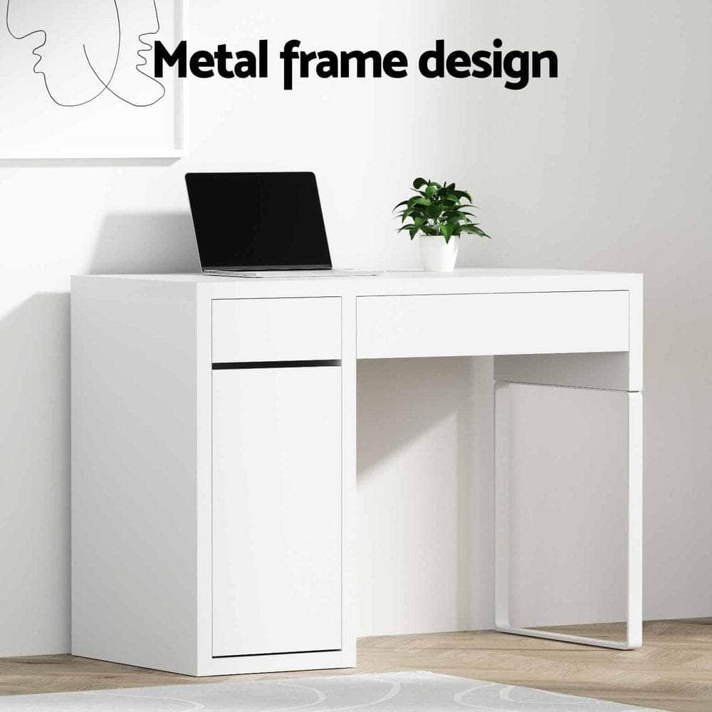 Computer Desk Drawer Cabinet White