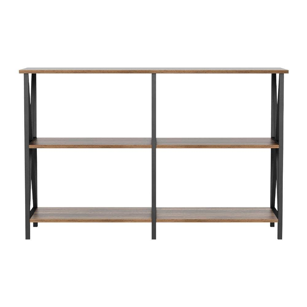 Console Table 120Cm 3-Tier Walnut Xiah