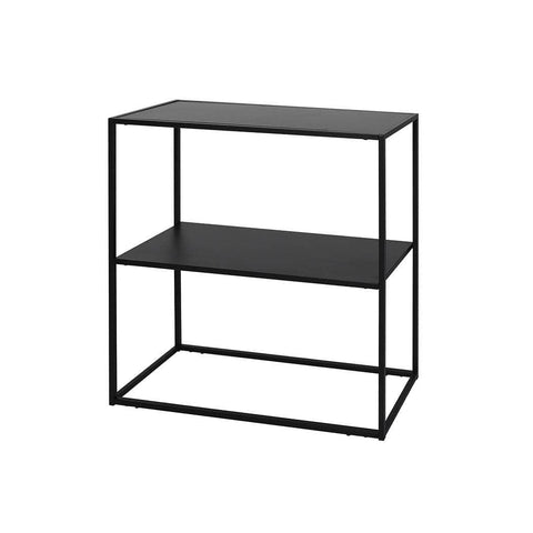 Console Table 3-Tier Office Furniture Desk Hallway Side Entry Display Shelf