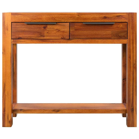 Console Table Durable Solid Acacia Wood