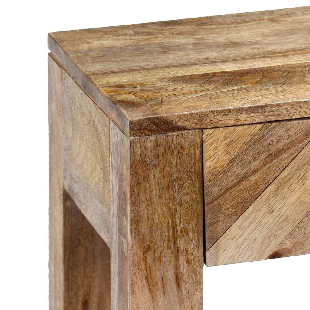 Console Table Solid Durable Mango Wood