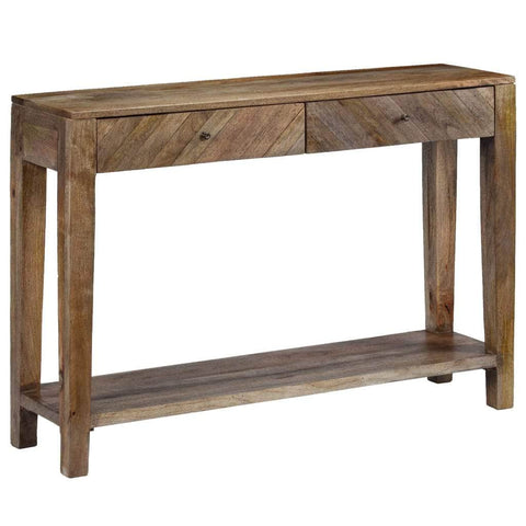 Console Table Solid Durable Mango Wood