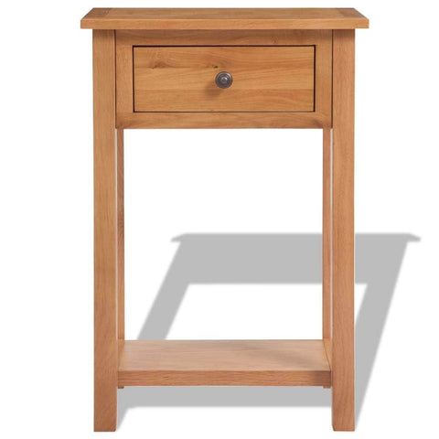 Console Table  Solid Oak Wood