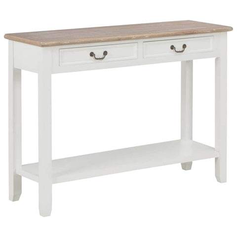 Console Table White