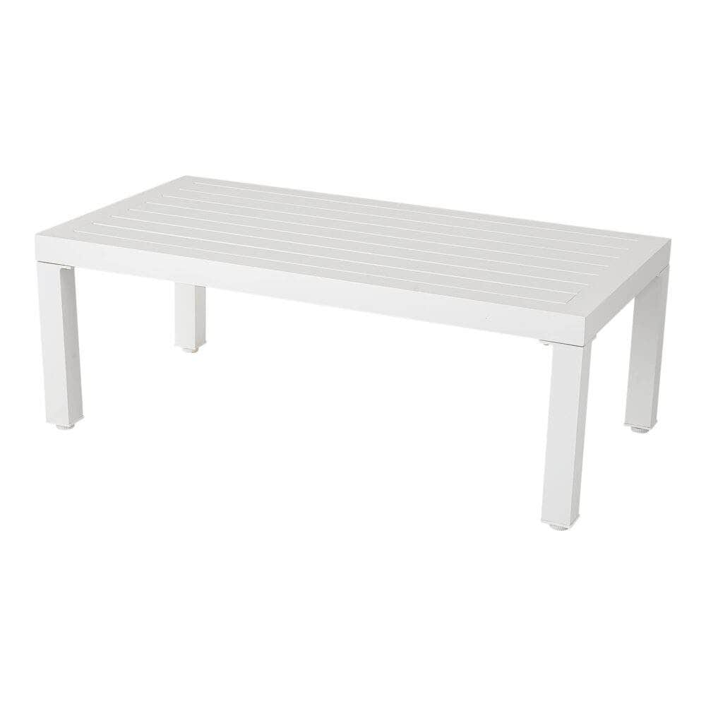 Contemporary All-Weather Lounge Set White