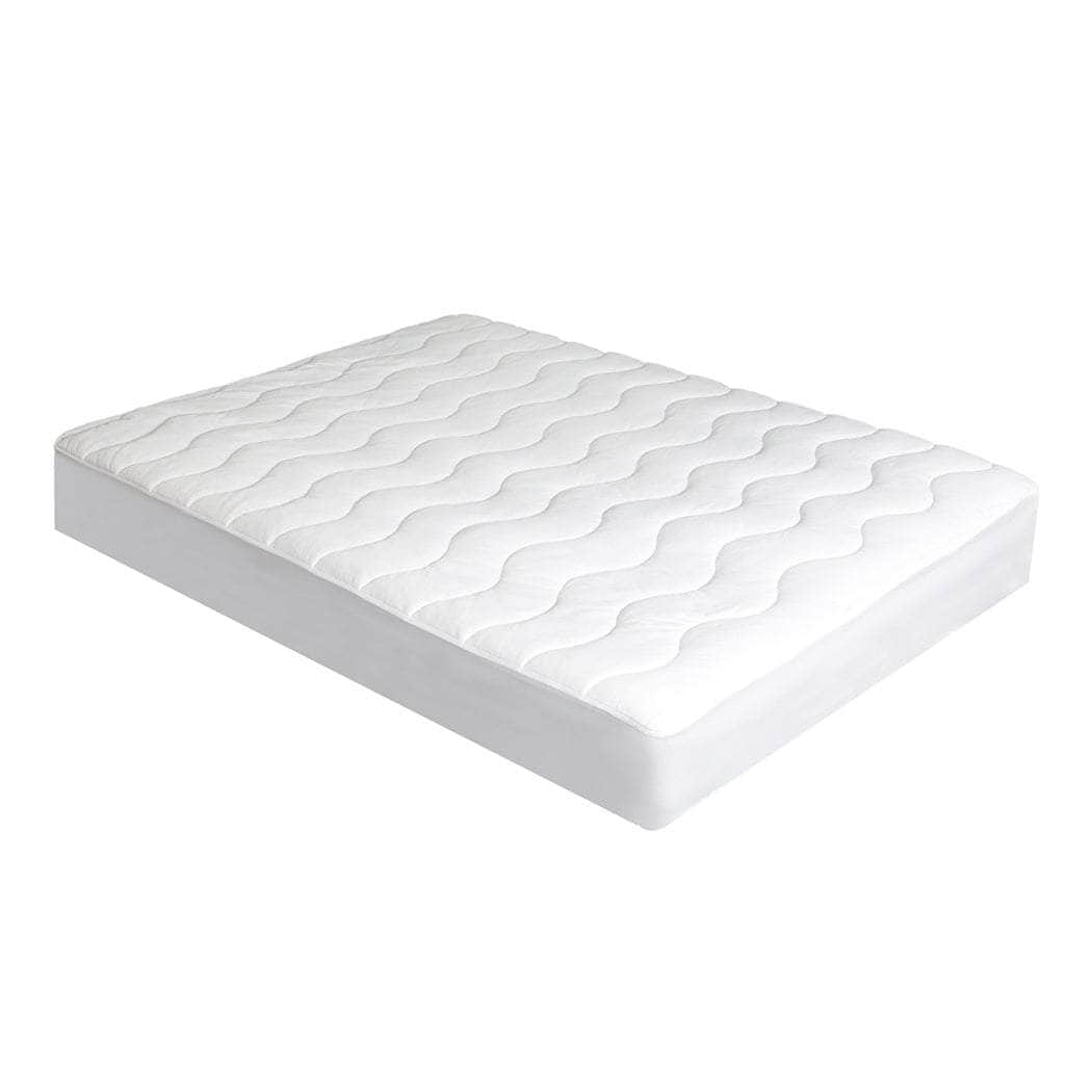 Cool Mattress Topper Protector Summer Bed Pillowtop Pad Queen/King Cover