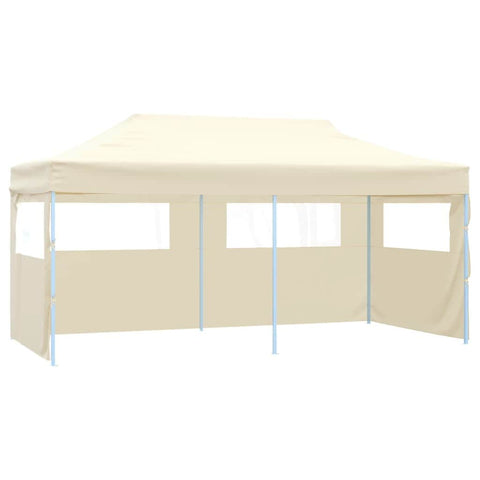 Cream Foldable Pop-up Party Tent