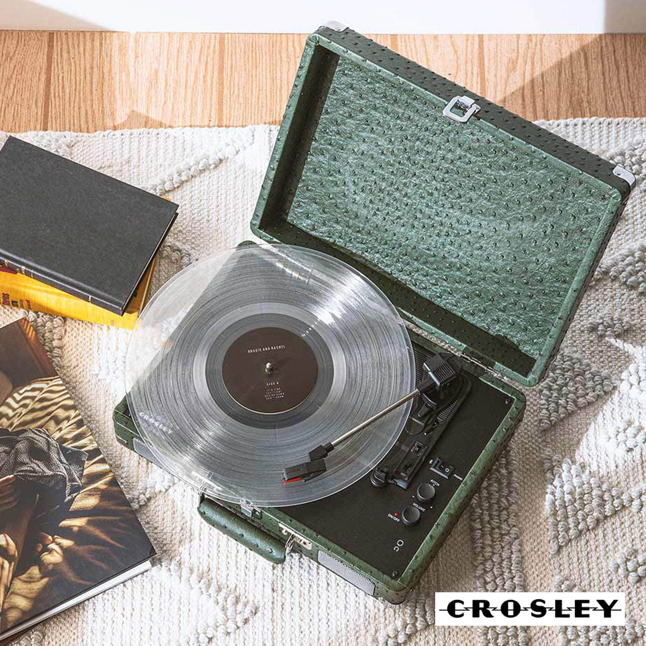 Cruiser Plus Bluetooth Turntable 3 Speed Ostrich Green