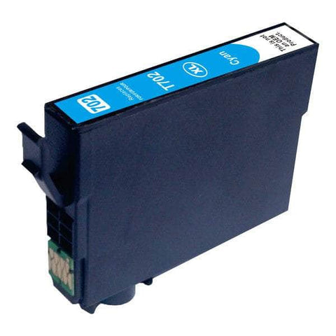 Cyan Compatible Inkjet Cartridge Replacement For 702Xl Cyan