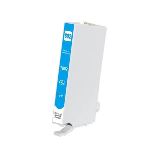 Cyan Compatible Inkjet Cartridge Replacement For 802Xl