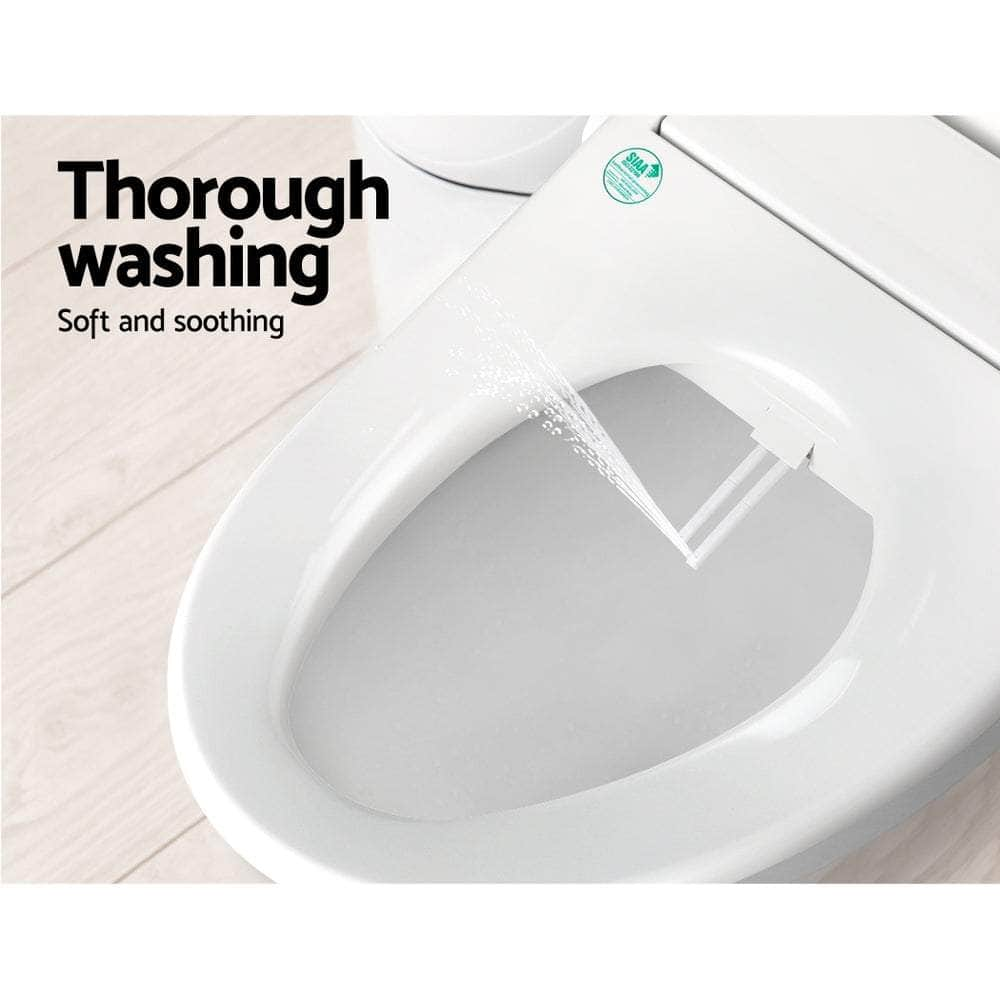 D-Shaped Non-Electric Bidet Toilet Seat Cover: Spray Water Wash for Your Bathroom