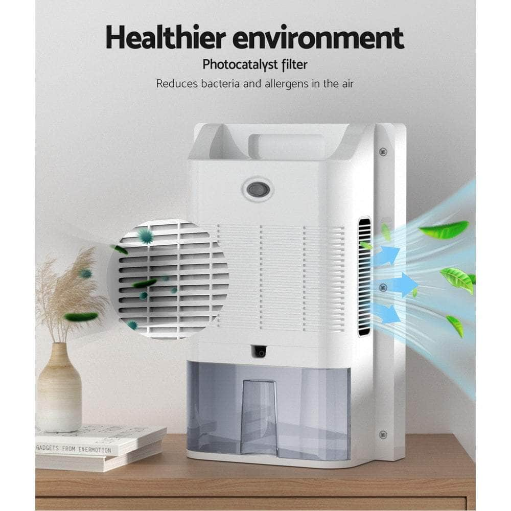 Dehumidifier 2L Air Purifier White