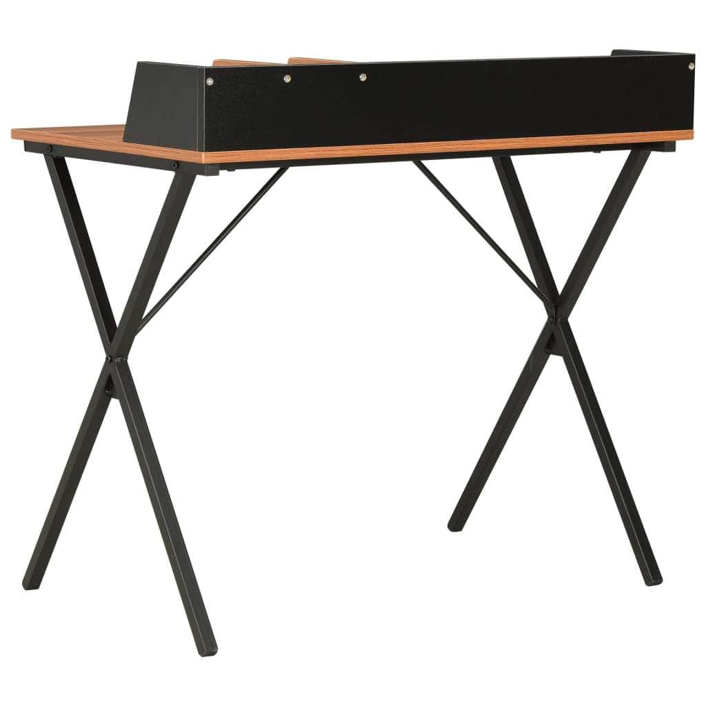 Desk Black and Brown